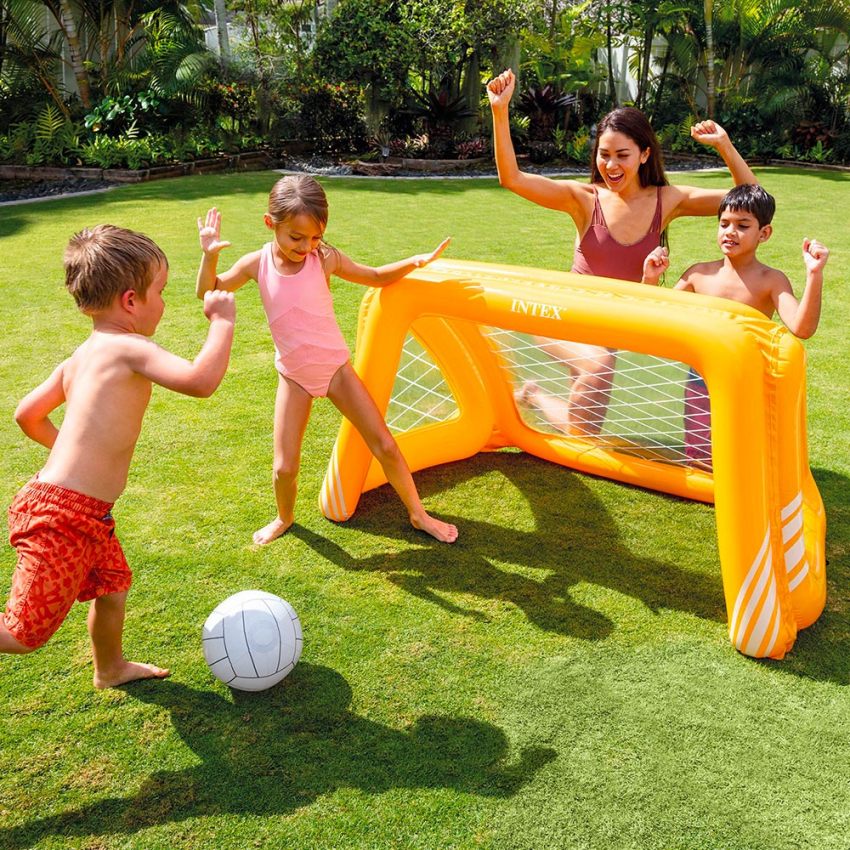 Aufblasbares Tor für Fußball, Pool und Wasserball Intex 58507 